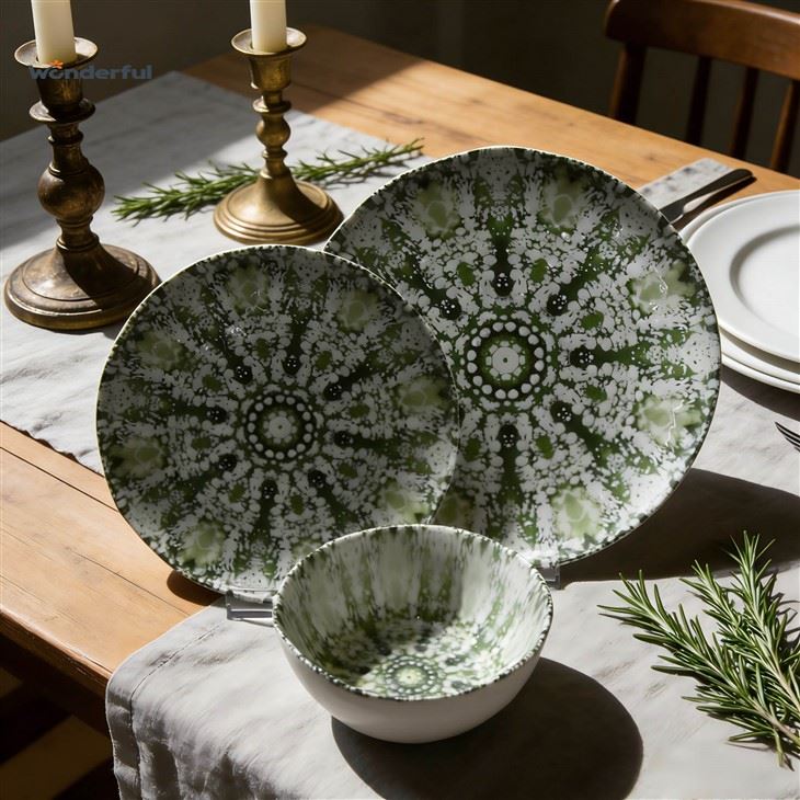 Flat-Footed 3D-Printed Good Porcelain Dinnerware Set suppliers